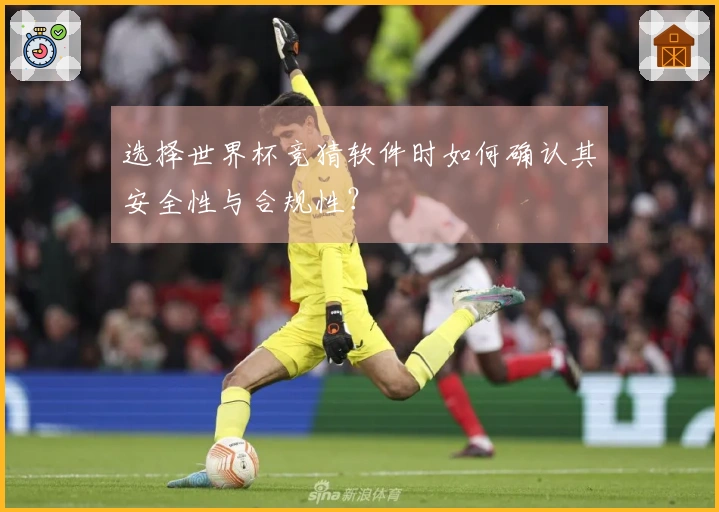 选择世界杯竞猜软件时如何确认其安全性与合规性？