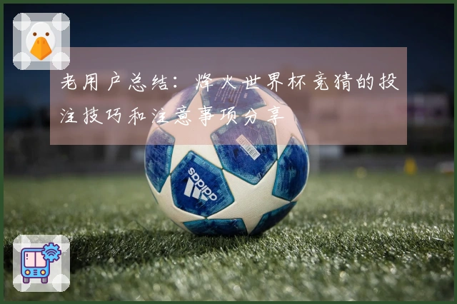 老用户总结：烽火世界杯竞猜的投注技巧和注意事项分享
