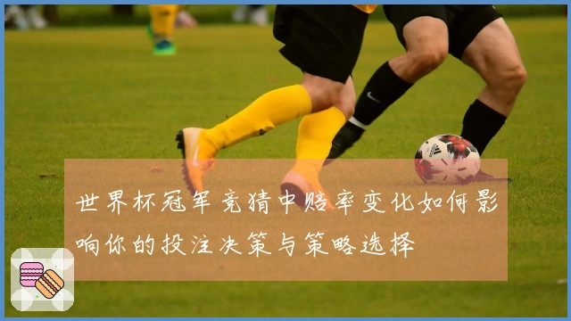 世界杯冠军竞猜中赔率变化如何影响你的投注决策与策略选择